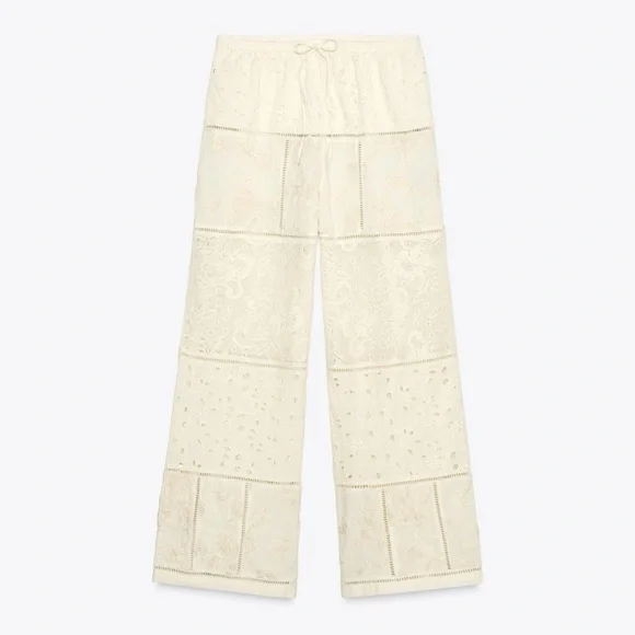 Zara | Pants & Jumpsuits | Zara Zw Collection Patchwork